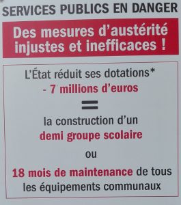 Affiche austérité