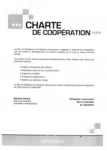 Charte de coopération ville entreprises