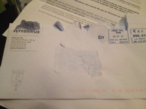 Enveloppe annulation election