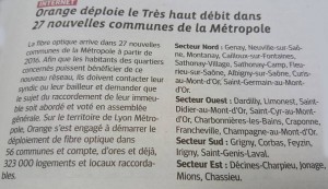 Orange déploie la fibre