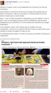 Repas sans viande