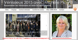 Vénissieux 2015 avec Michèle Picard Rassembler les Vénissians et tenir le cap à gauche