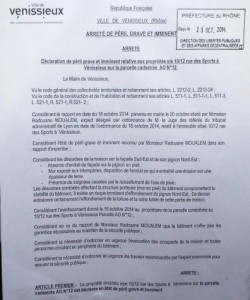 arrete municipal rue du sport