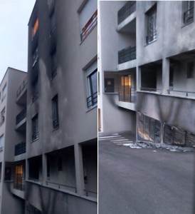 feu appartement