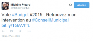 twitte picard conseil municipal