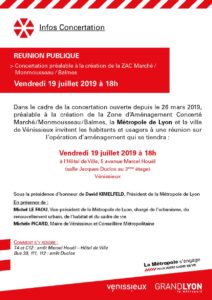 Réunion concertation renouvellement urbain