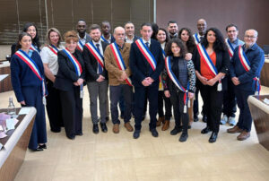 Le maire et les adjoints