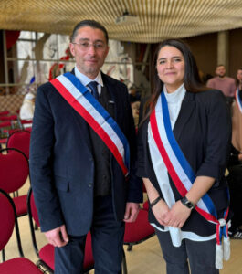 Idir Boumertit Maire - Monia Benaissa Première adjointe